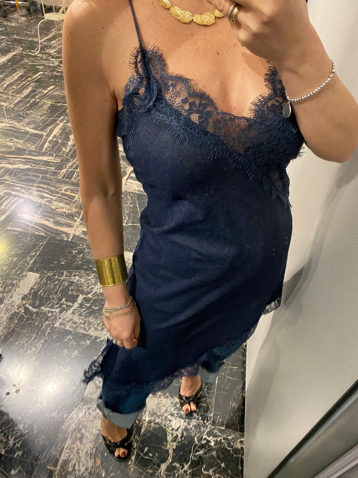 Vestito c/pizzo